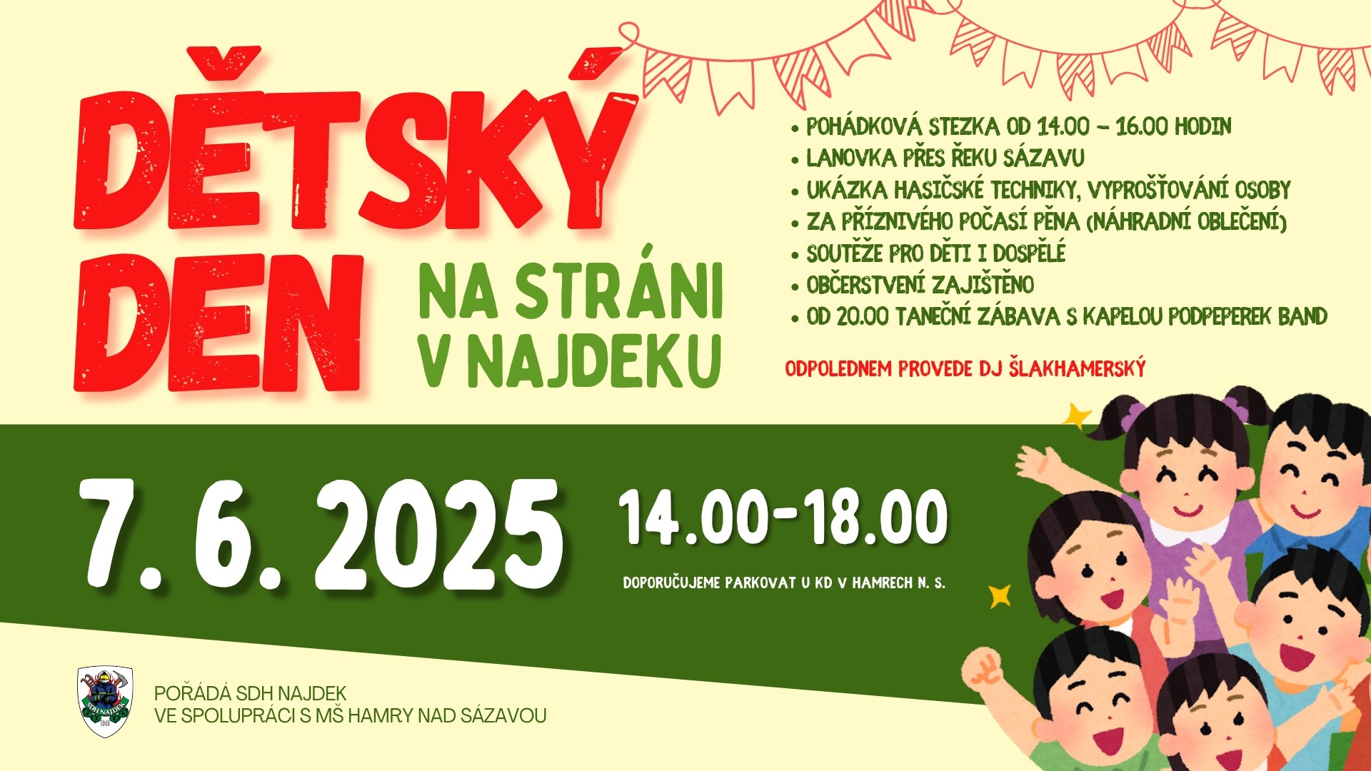 Dětský den Na Stráni v Najdeku