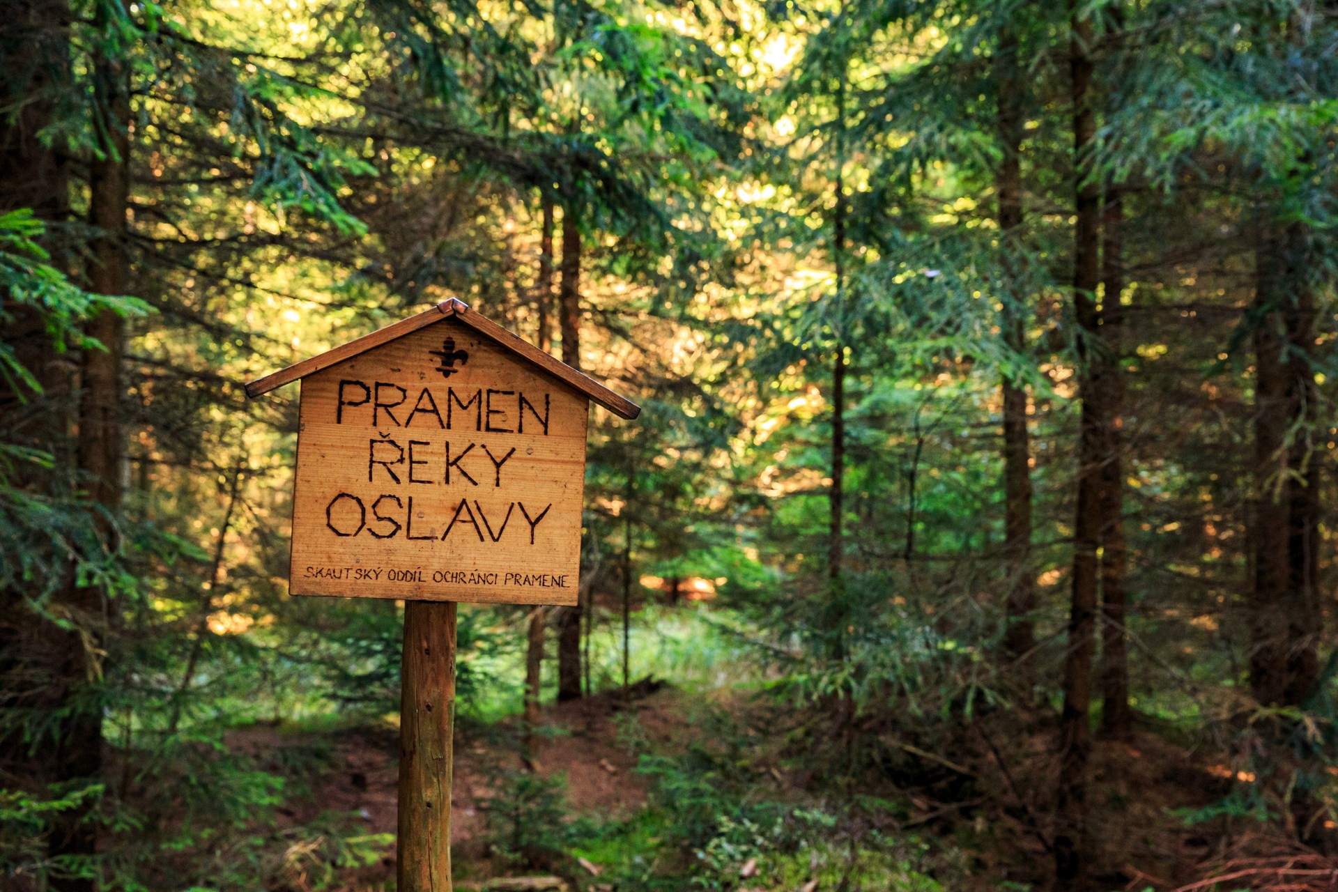 Pochod k pramenu Oslavy