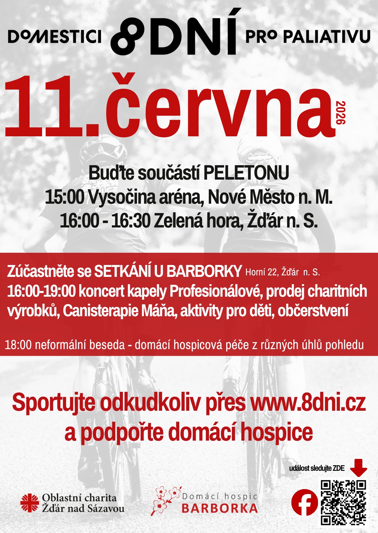 Domestici přivezou do Žďáru nad Sázavou silné příběhy o odvaze pečujících i významu domácí hospicové péče