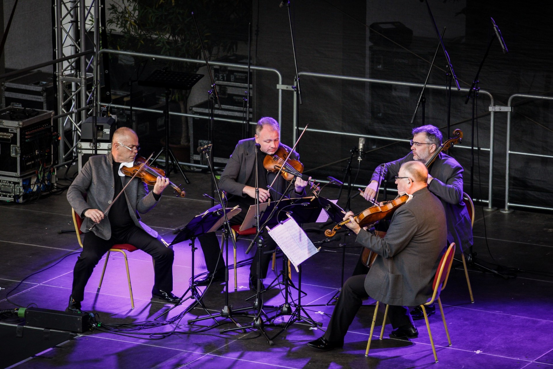 SLUNOHRANÍ: Janáčkovo kvarteto, Letní orchestr