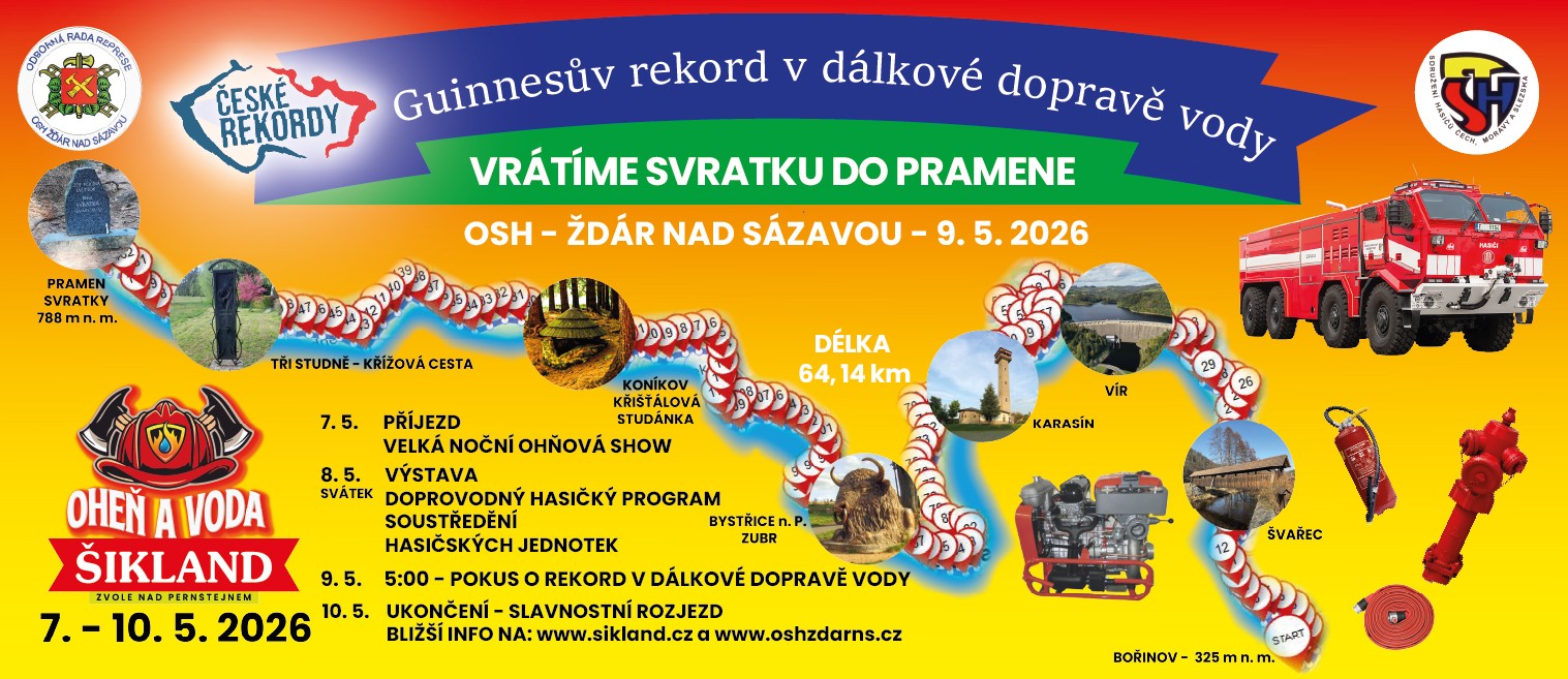 Pokus o rekord "Vrátíme Svratku do pramene"