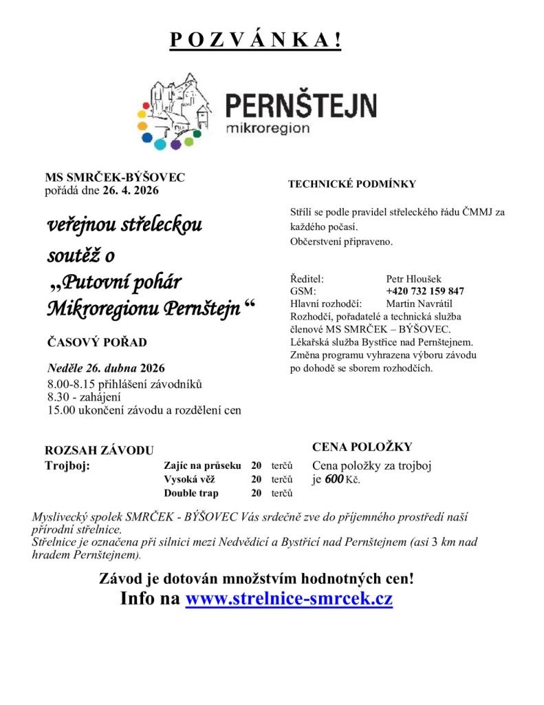 Putovní pohár Mikroregionu Pernštejn