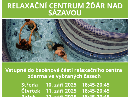 Vysočina v pohybu: plavání a bruslení zdarma