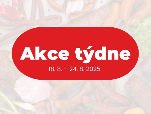 Akční leták Řeznictví u Švandů 18.8. - 24.8. 2025