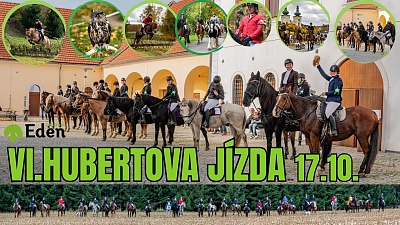 Hubertova jízda v Edenu