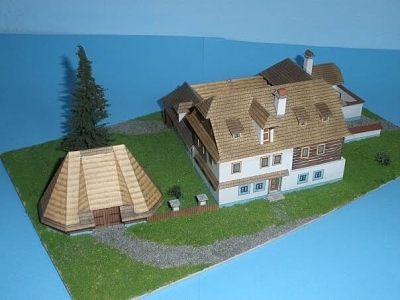 Výstava papírových a plastikových modelů