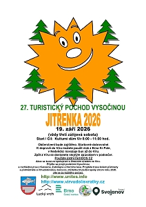 27. turistický pochod Vysočinou Jitřenka