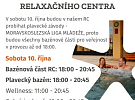 Úprava otevírací doby bazénové části v sobotu 10. října