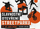 Slavnostní otevření nového Streetparku