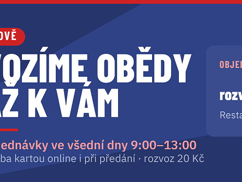 Rozvoz obědů z Restaurace U Pily