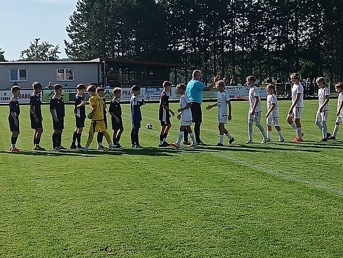 Mladší žáci U13 podlehli vedoucímu Slovácku