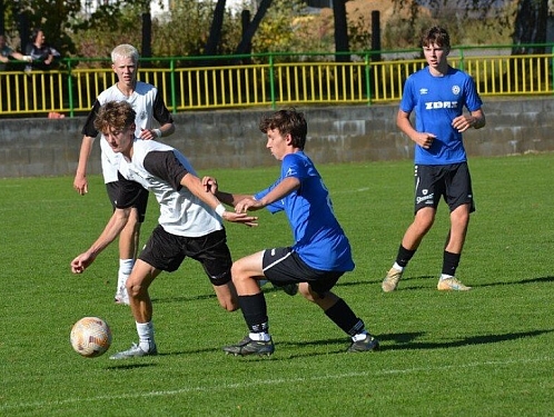 Naše U17 zvládla boj o první místo tabulky a porazila rivala z Havlíčkova Brodu