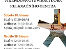 V sobotu bude plavecká část RC otevřena od 17:30