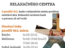 V pondělí 18.5. bude RC v provozu až od 14:00