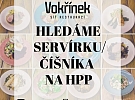 Restaurace U Pily hledá servírku/číšníka