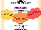 Pozvánka pro budoucí prvňáčky: Klub KRDU a Den otevřených dveří na „Dvojce“