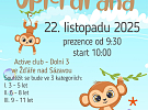 Mini liga - opičí dráha 2025
