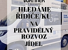 řidič / rozvoz jídel
