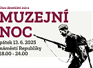 Muzejní noc ve Žďáru: Cesta časem k oslavám konce války!