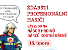 Hrdinové v uniformách volají o pomoc: Přidejte se do registru dárců kostní dřeně i vy